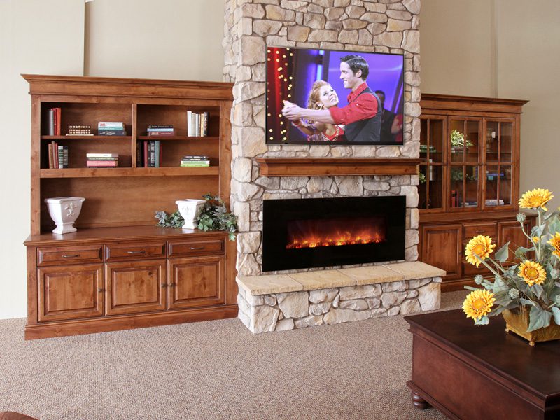 Electric fireplaces