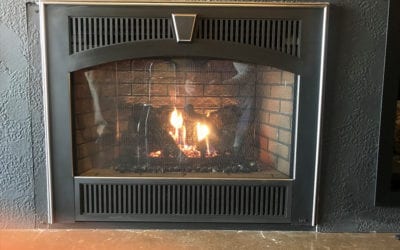 Cleaning service for a gas fireplace